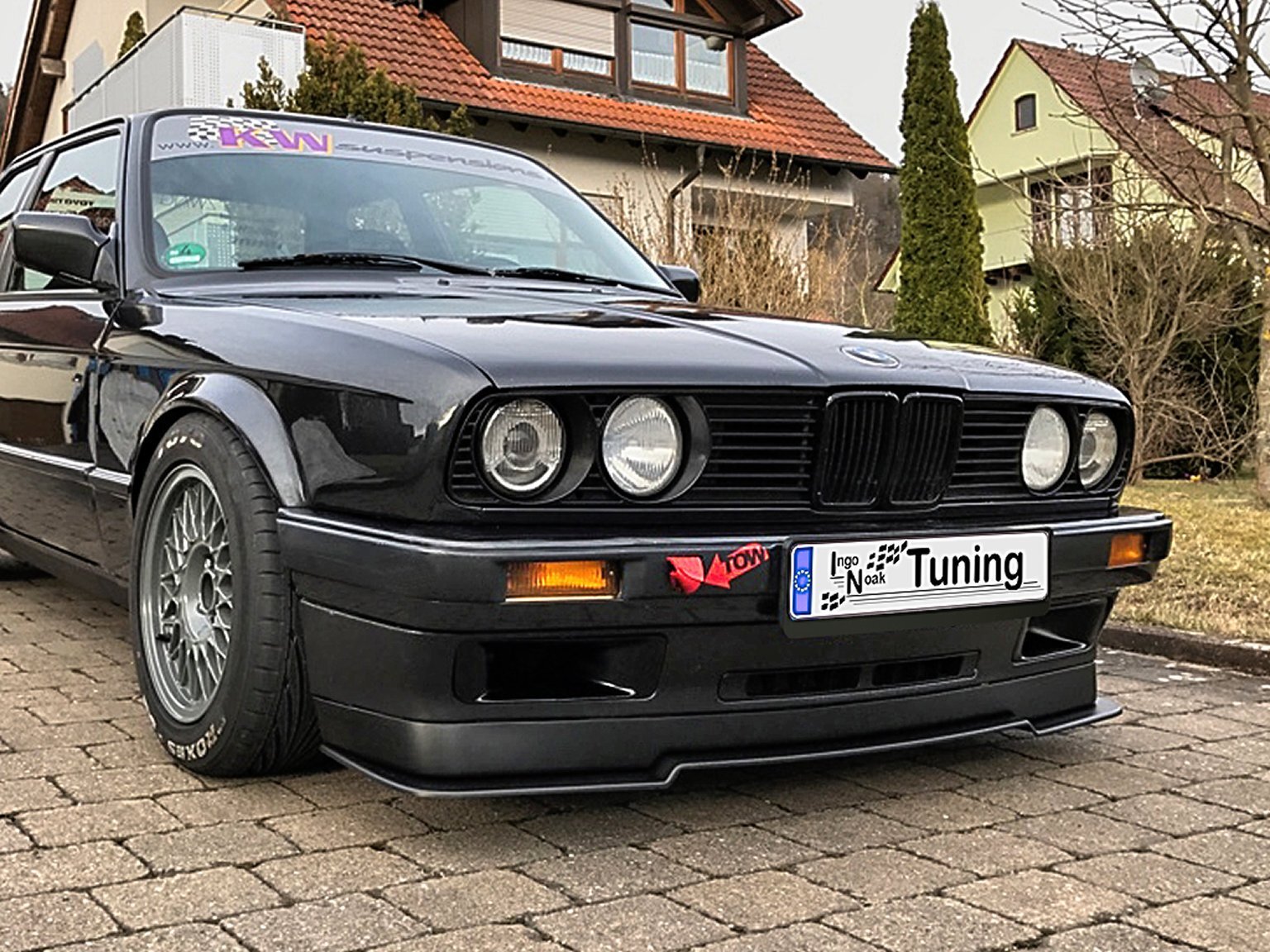 CUP Frontspoilerlippe für BMW 3er E30 Bj. 1982-1994 - Ingo Noak Tuning