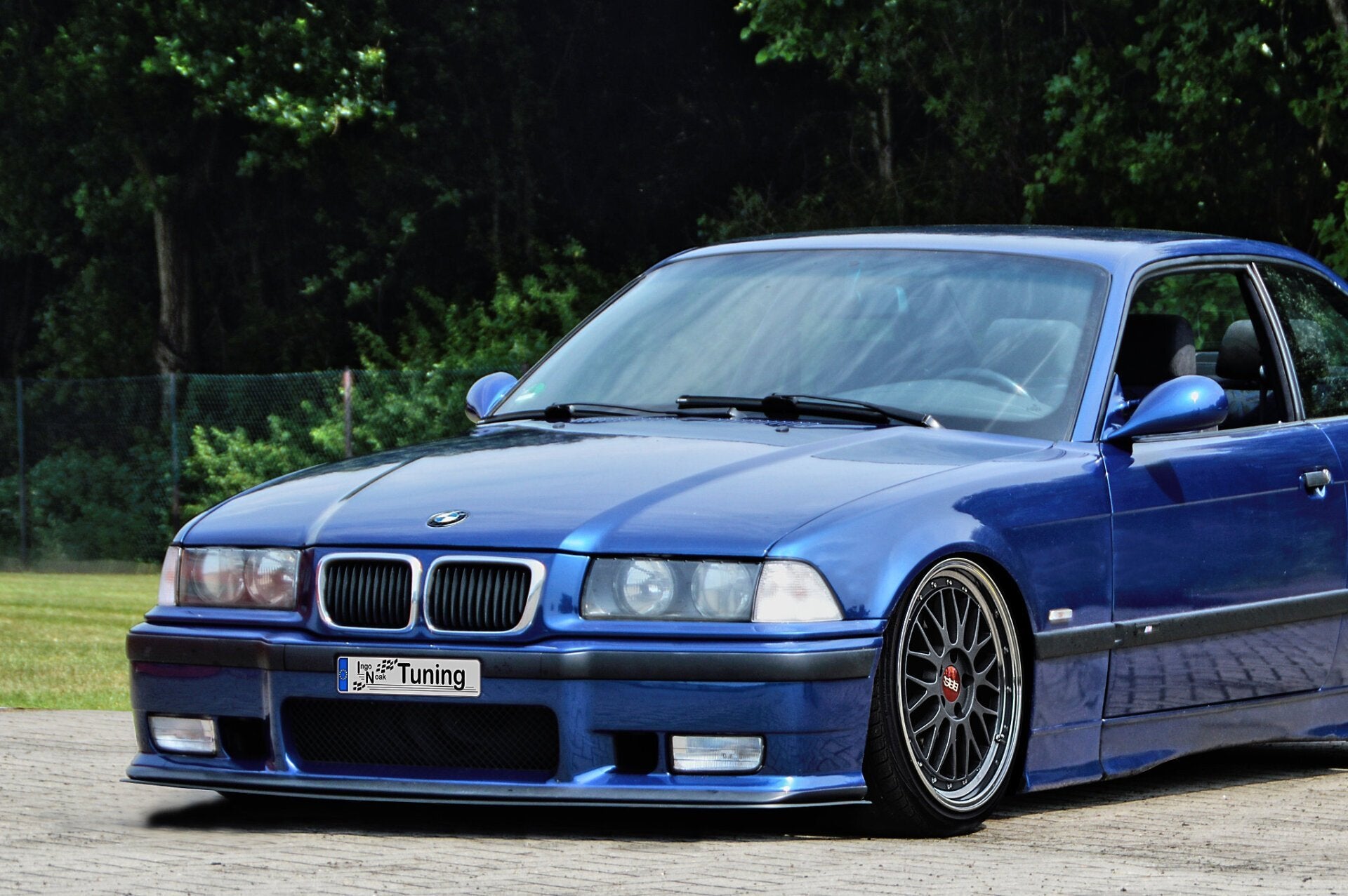 Frontspoiler für BMW E36 3er M-Technik M3 Cuplippe Spoilerschwert ABS mit ABE - Ingo Noak Tuning