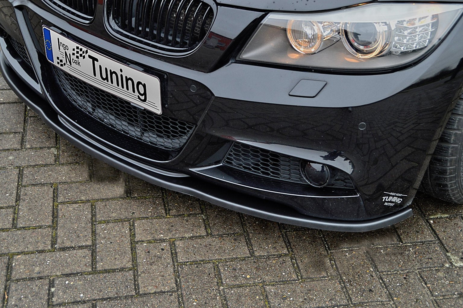 CUP Frontspoilerlippe für BMW 3er E90 E91 M Paket Facelift Bj. 09/2008-2013 - Ingo Noak Tuning