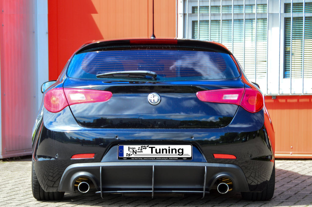 Gefräster Heckansatz aus ABS für Alfa Romeo Giulietta 940 - Ingo Noak Tuning