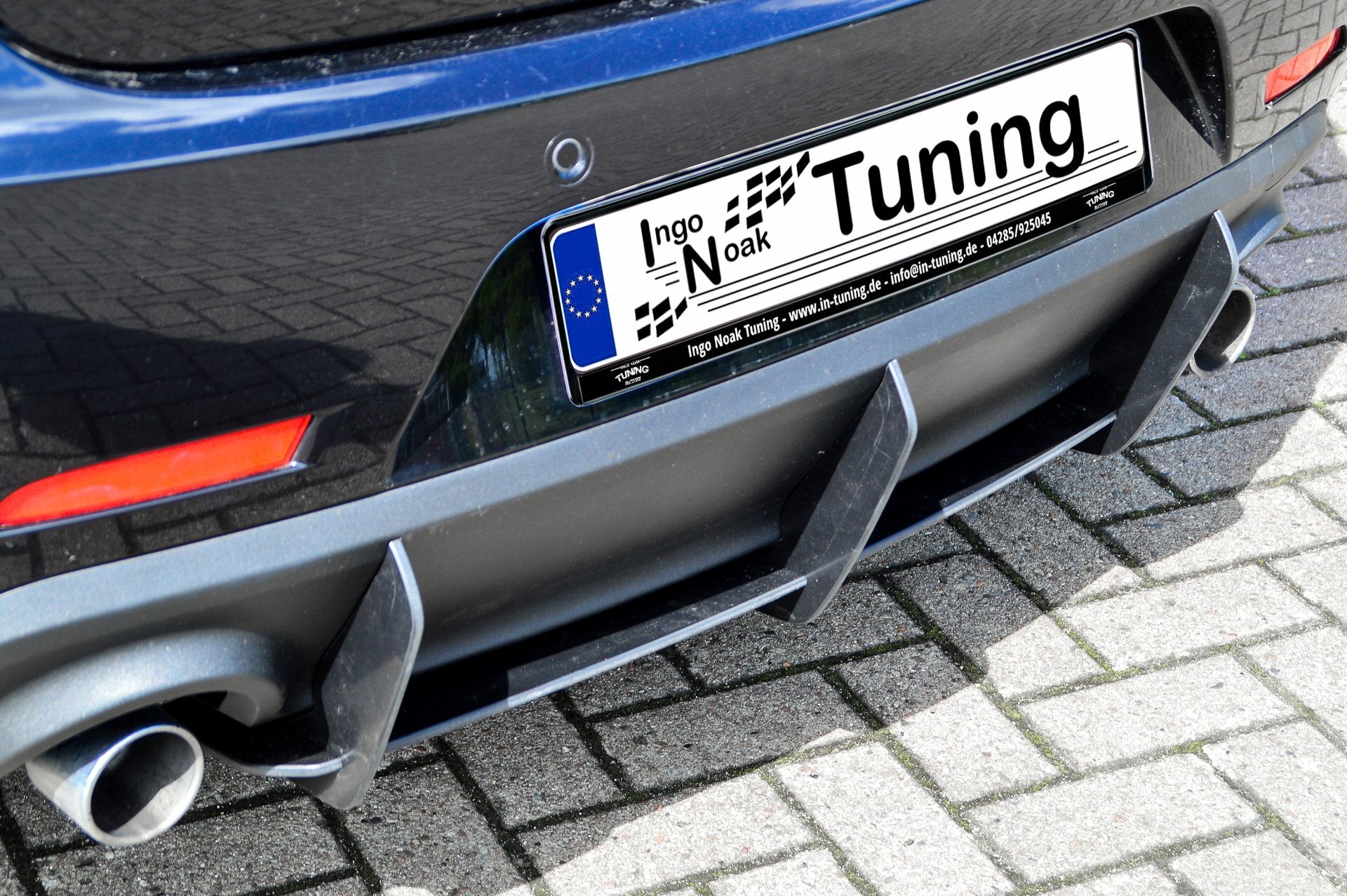 Gefräster Heckansatz aus ABS für Alfa Romeo Giulietta 940 - Ingo Noak Tuning