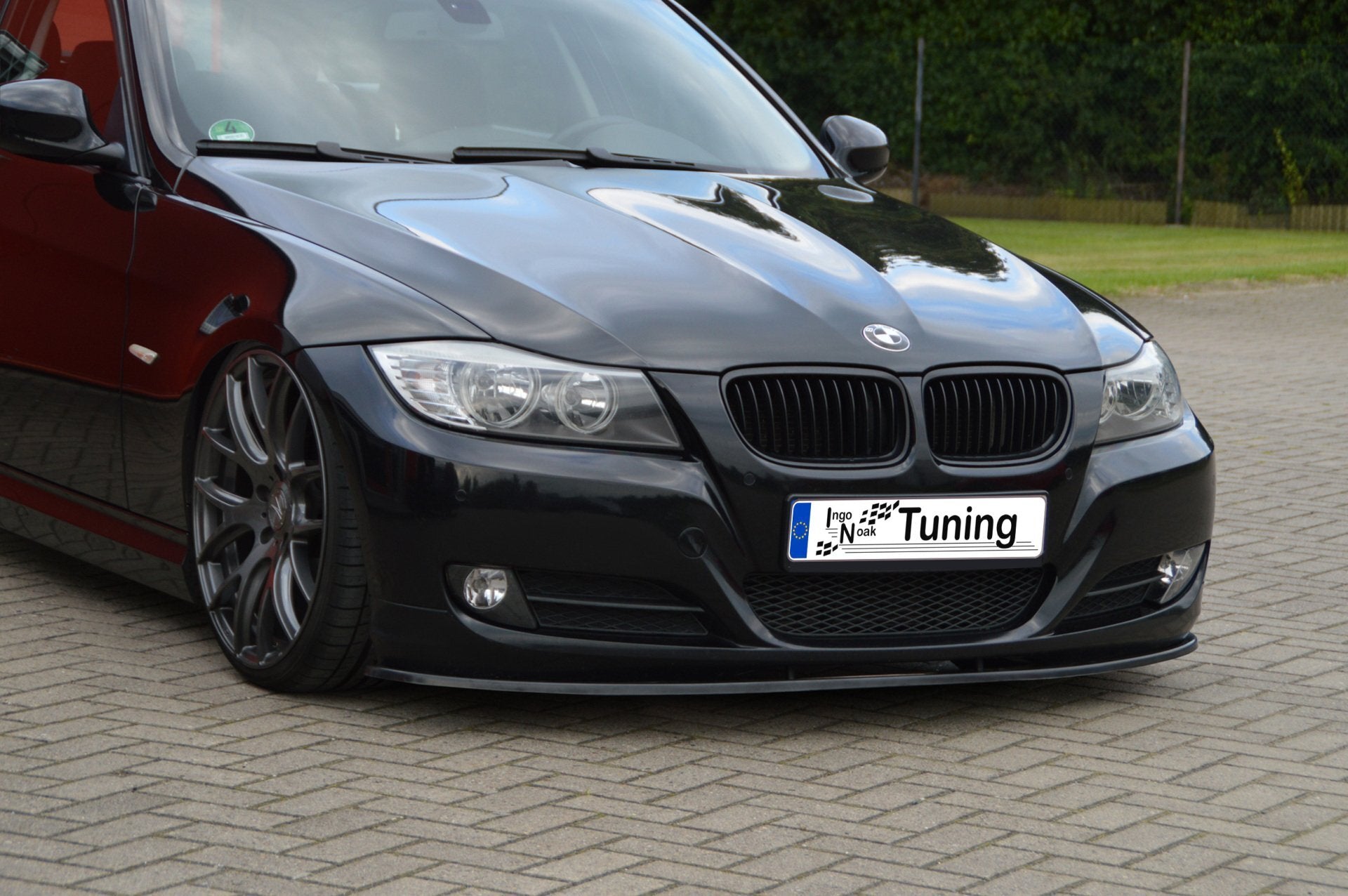 CUP Frontspoilerlippe für BMW 3er E90 E91 Facelift Bj. 09/2008- - Ingo Noak Tuning