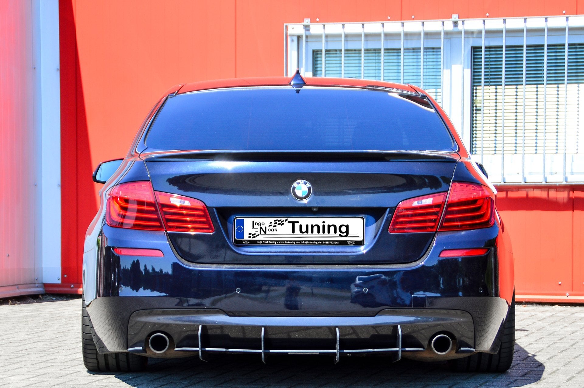 Gefräster Heckansatz für BMW 5er F10/F11 535i+535d mit M-Paket