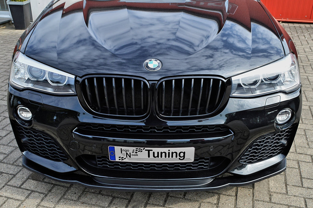 Cup Frontspoilerlippe für BMW X3/X4 F25 F26 mit M-Paket - Ingo Noak Tuning