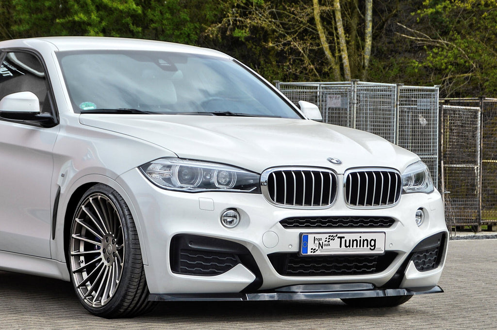 Cup Frontspoilerlippe für BMW X6 F16 mit M-Paket Bj. 2014 - - Ingo Noak Tuning