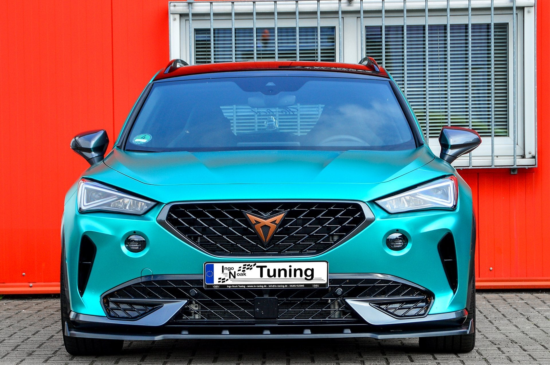 CUP Frontspoilerlippe mit Wing passend für Cupra Formentor ab Bj 2020- - Ingo Noak Tuning