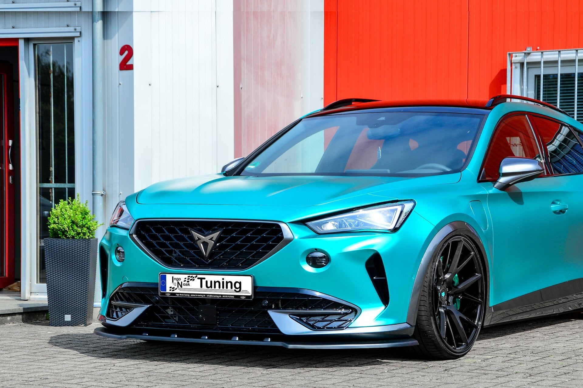 CUP Frontspoilerlippe passend für Cupra Formentor ab Bj 2020- - Ingo Noak Tuning