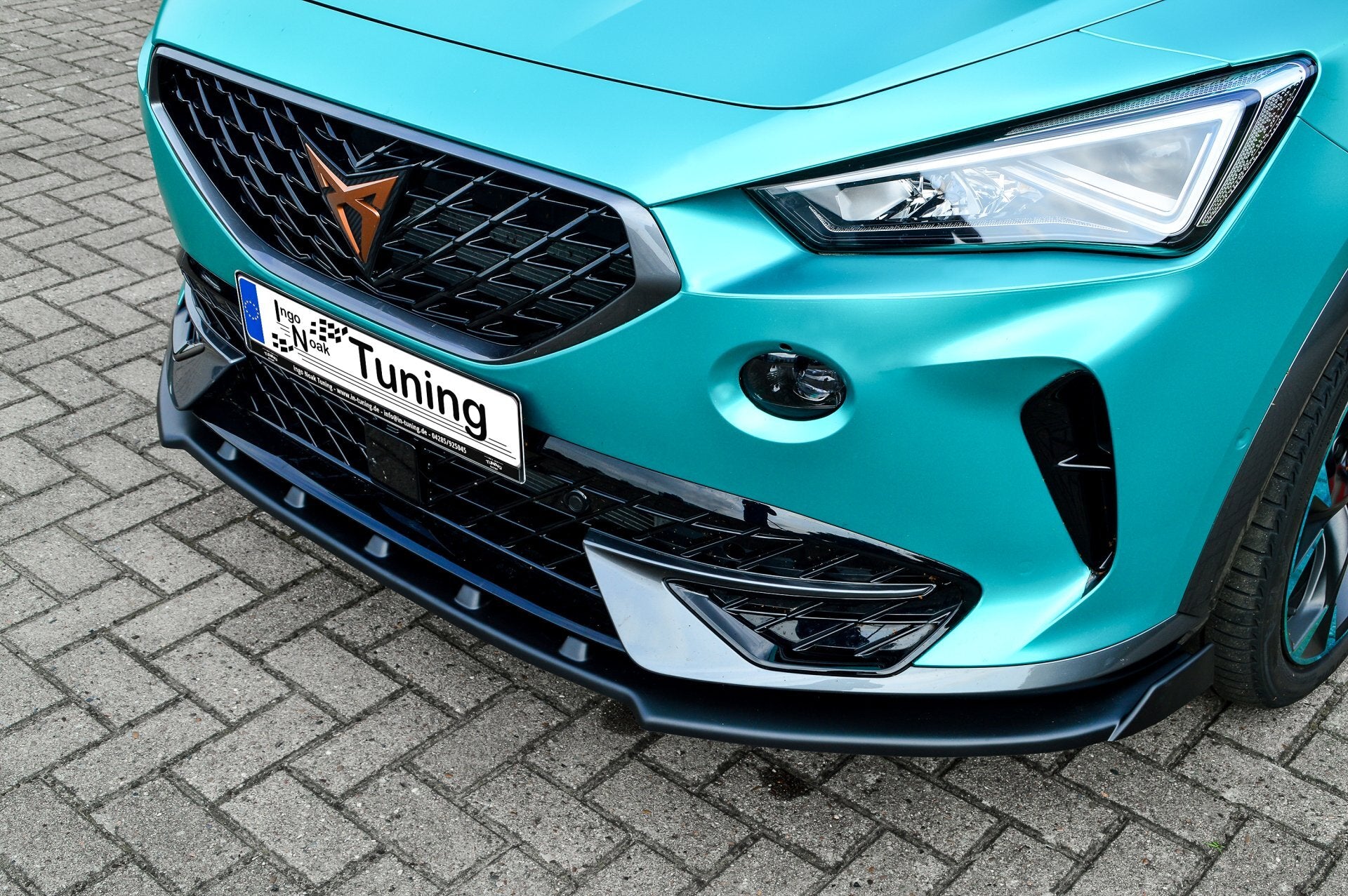 CUP Frontspoilerlippe mit Wing passend für Cupra Formentor ab Bj 2020- - Ingo Noak Tuning