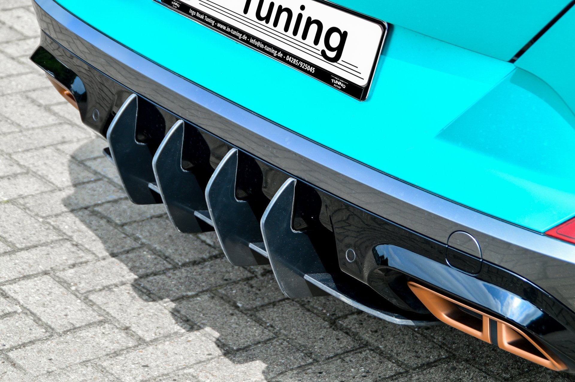 Gefräster Heckansatz Diffusor für Cupra Formentor ab BJ.2020-