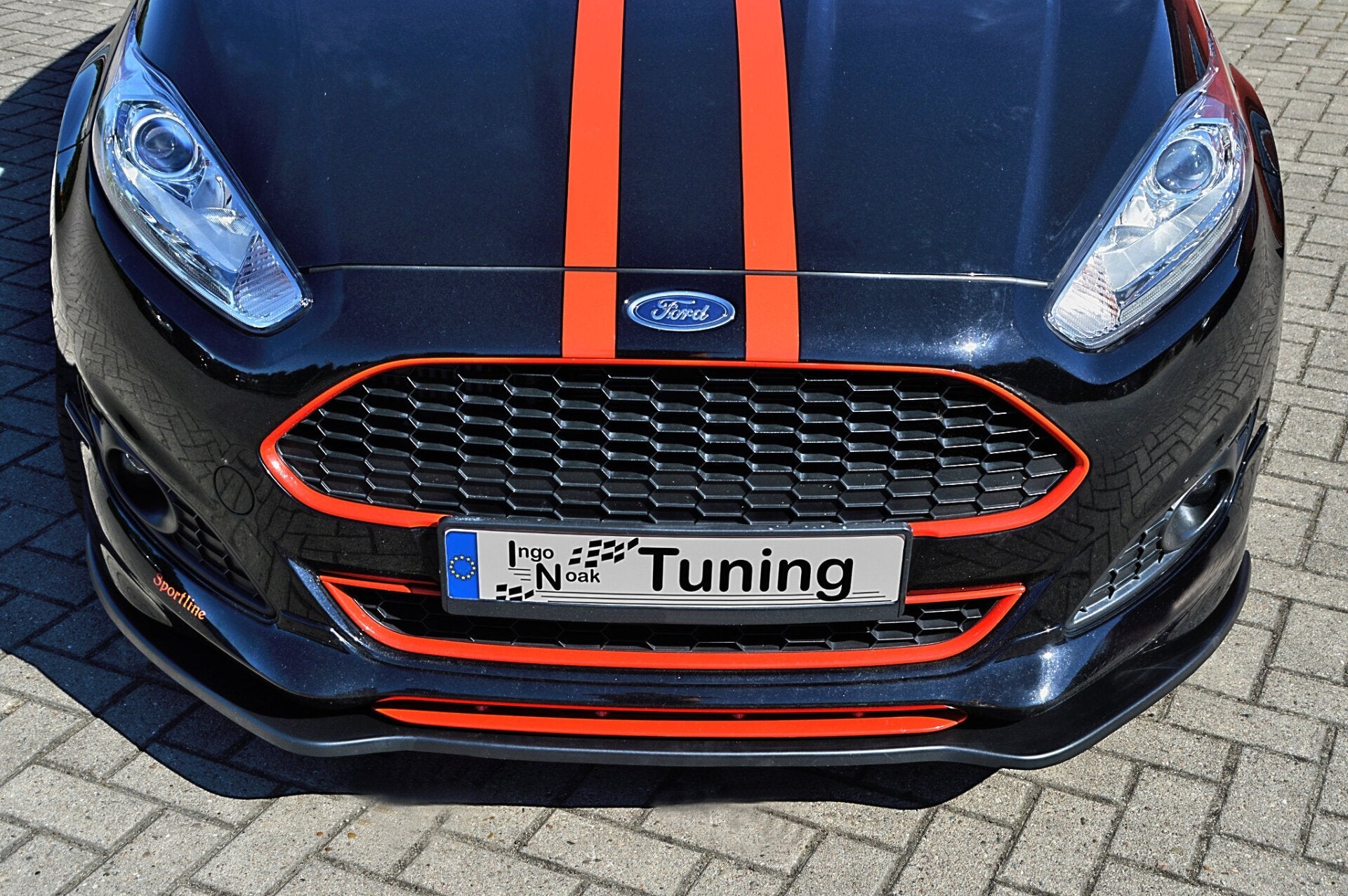CUP Frontspoilerlippe für Ford Fiesta Sport JA8 MK7 FL Bj. ab.2012-