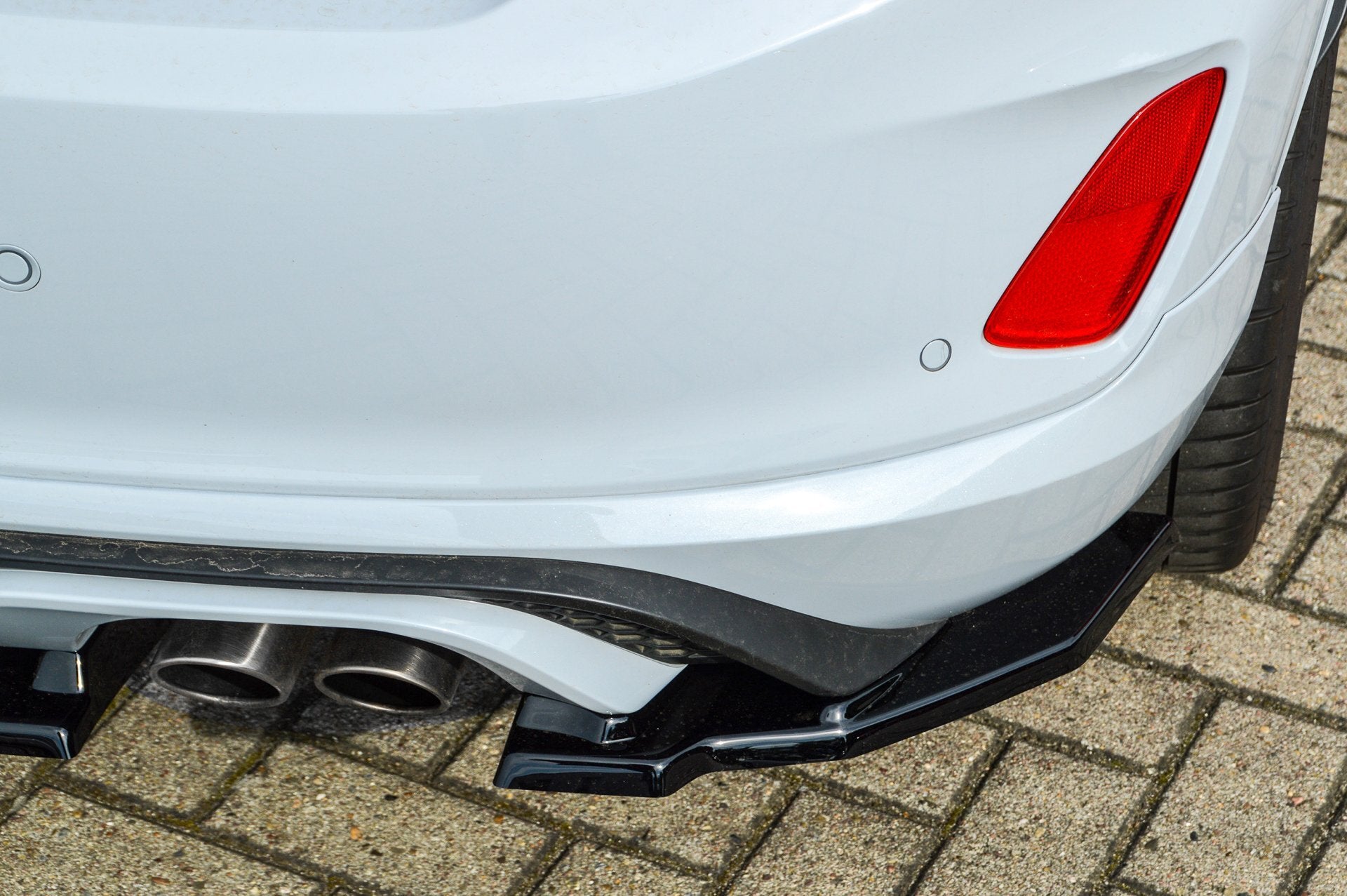 Heckansatz aus ABS für Ford Fiesta ST MK8 JHH