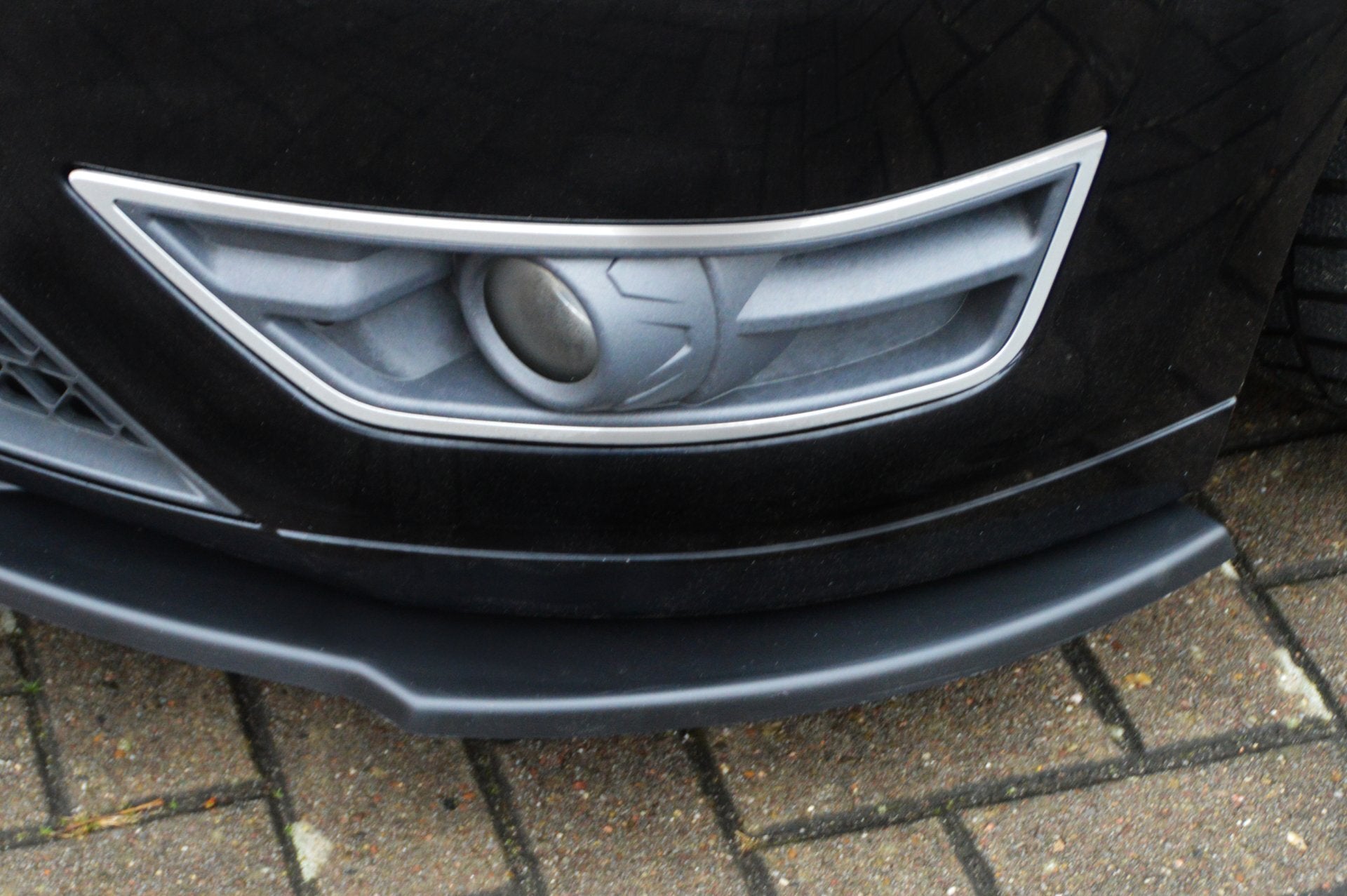 Spoilerschwert Cuplippe für Ford Focus ST 3 DA3, Ingo Noak Tuning, hochwertige Auto-Optik mit schwarzem Design