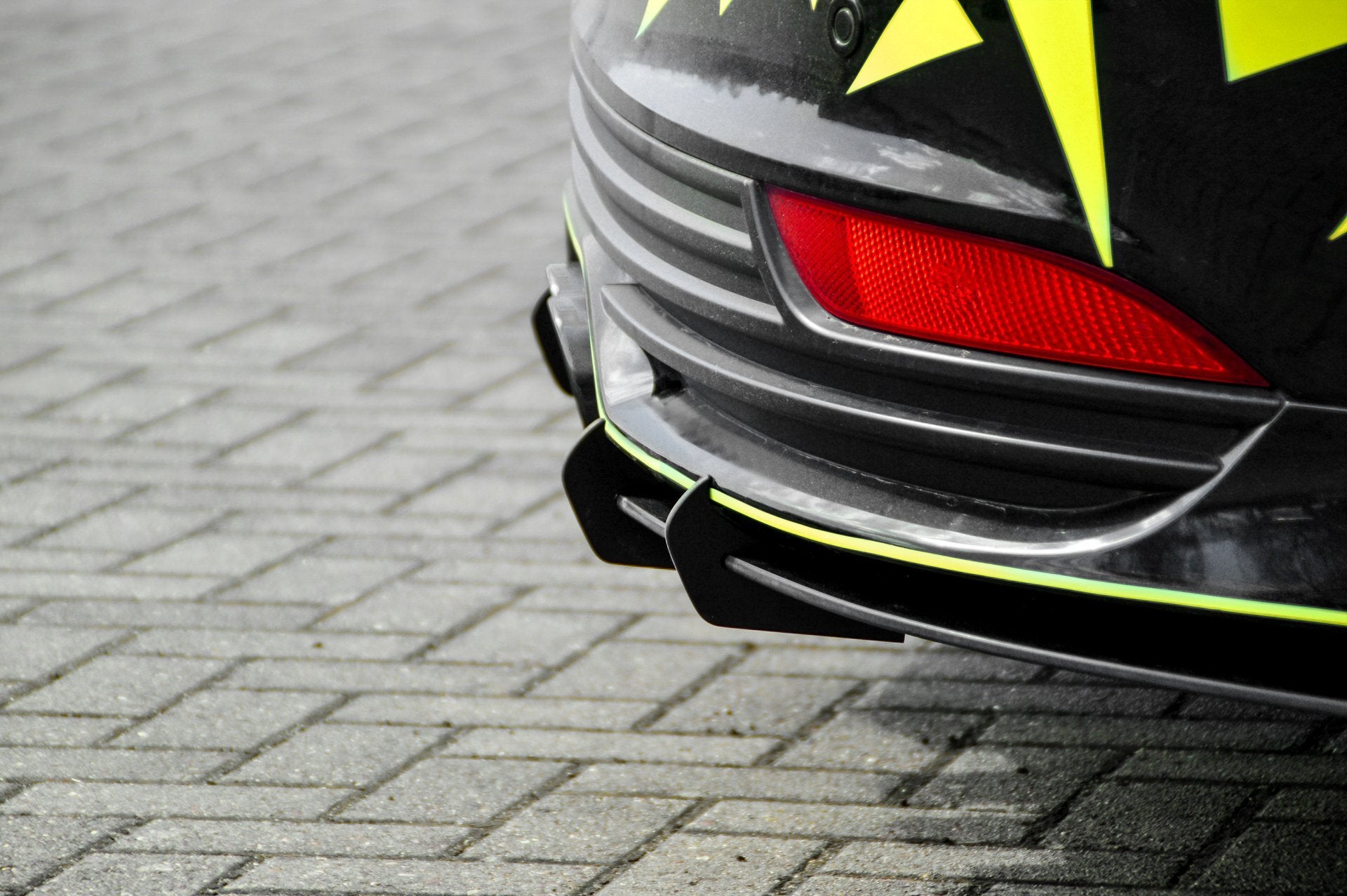 Gefräster Heckansatz V2 für Ford Focus ST DYB ab Bj. 2014 -2018
