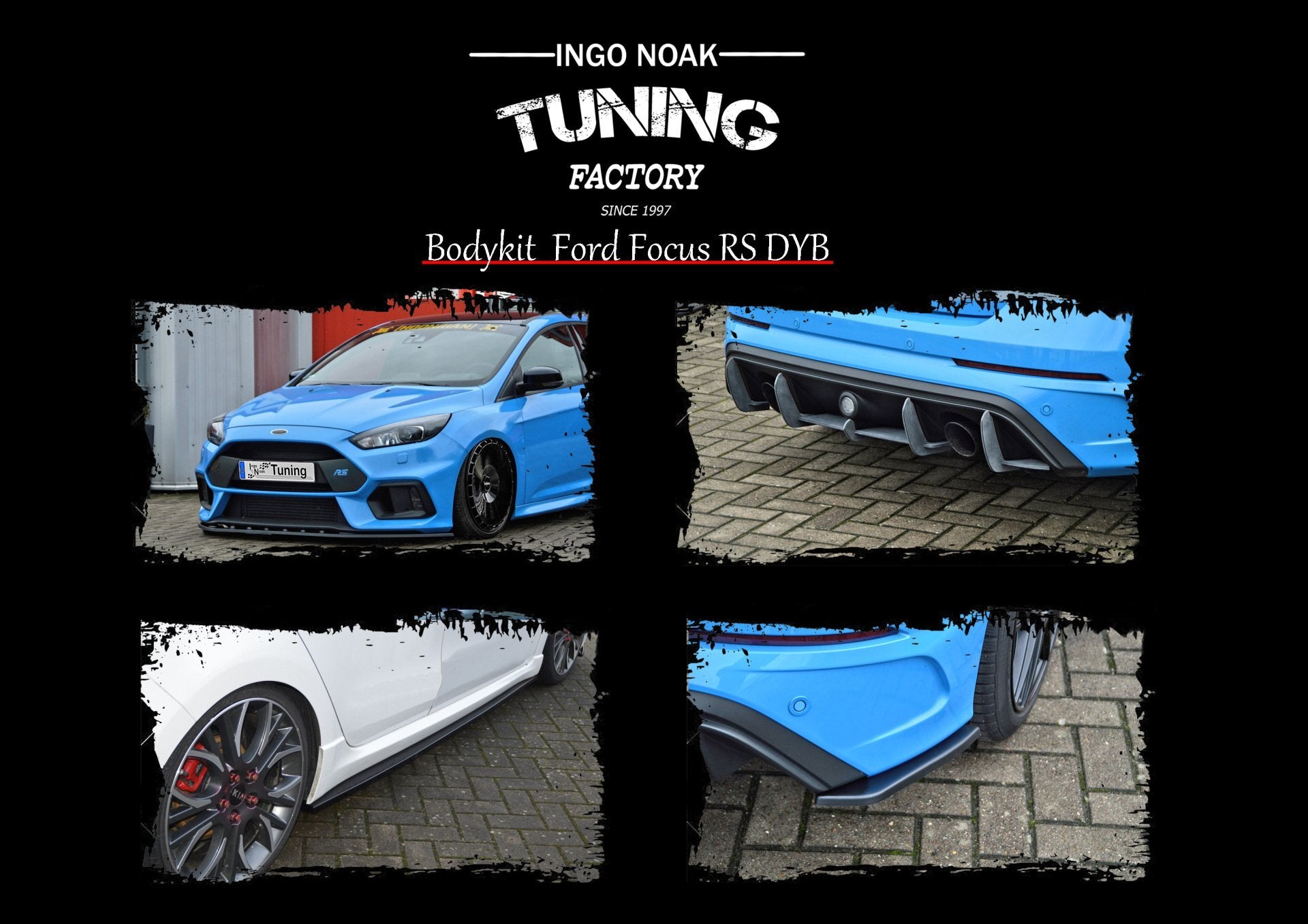 Bodykit für Ford Focus RS DYB-RS ab Bj. 2016 - aus ABS