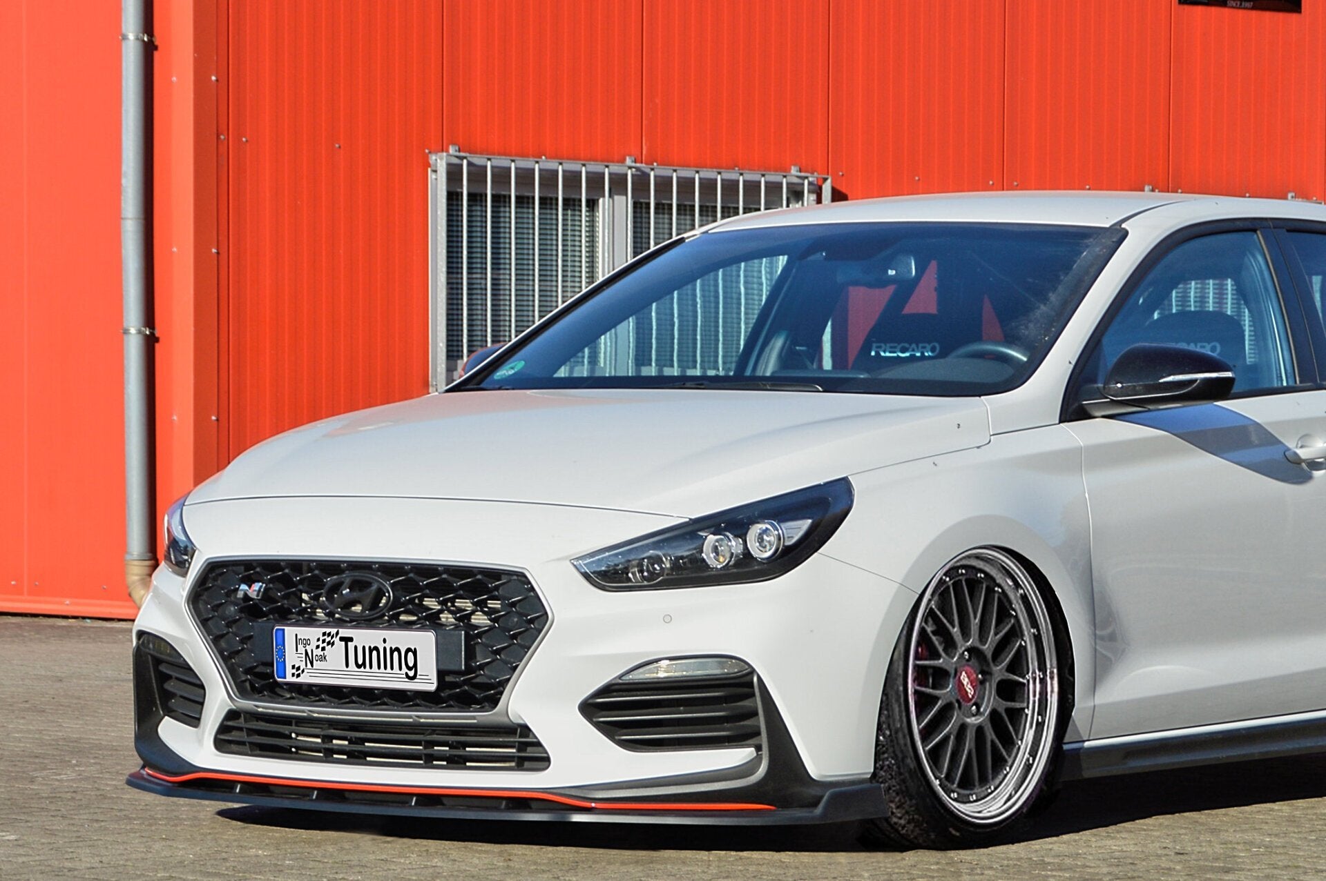 Cup Frontspoilerlippe für Hyundai I30N + Performance ab Bj.2017- - Ingo Noak Tuning