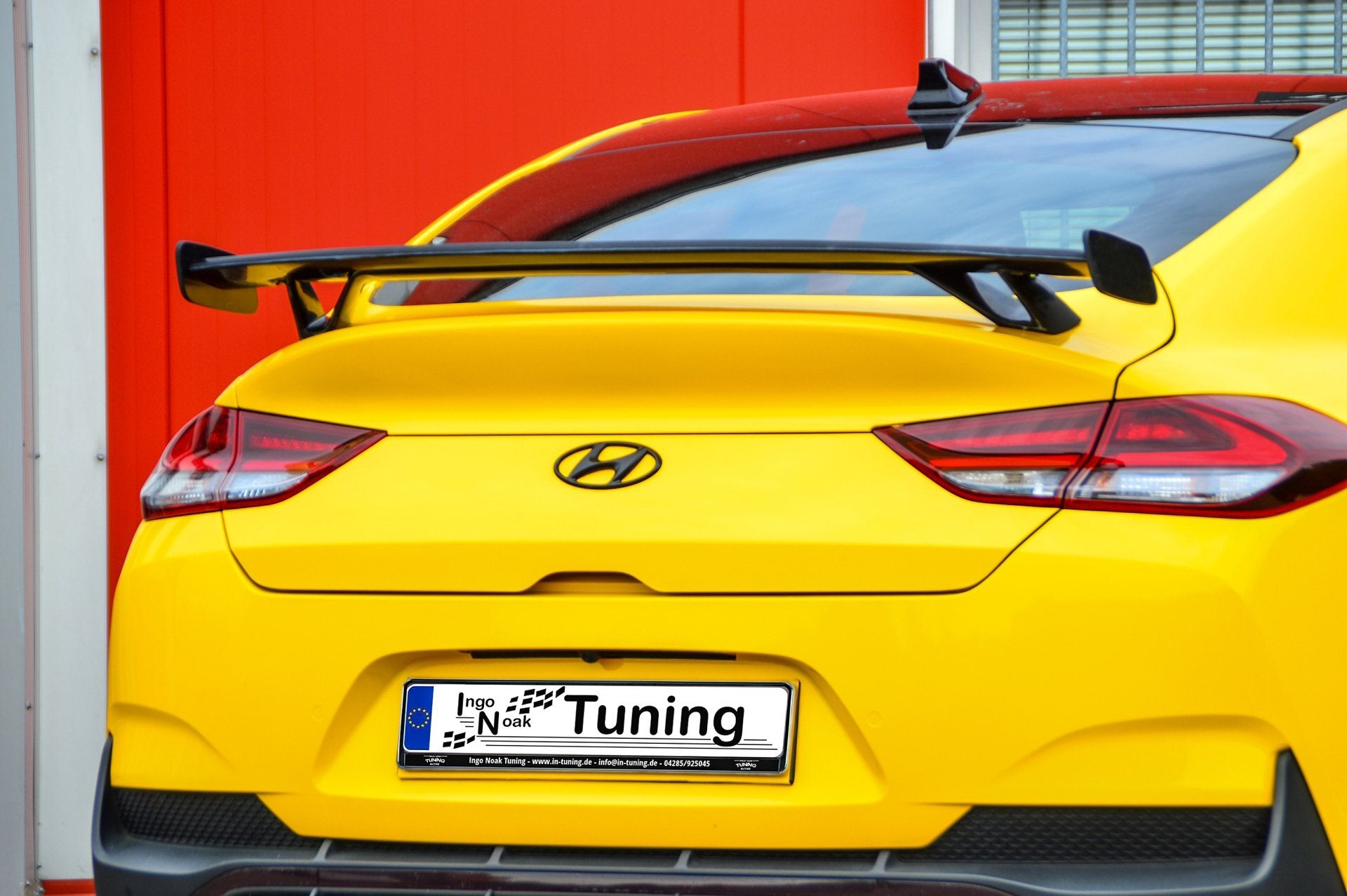 Heckspoiler für die die Heckklappe für Hyundai I30 N-Line Fastback ab Bj.2018- - Ingo Noak Tuning
