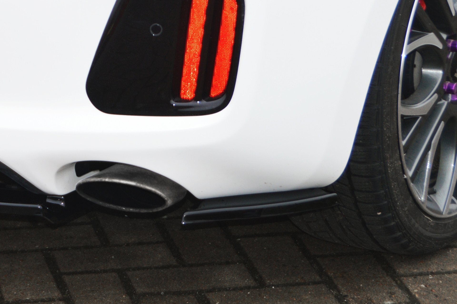 Heckansatz Heckdiffuser ABS bestehend aus Mittelteil und Seitenteilen für Kia Ceed GT + Pro Ceed GT +GT-Line