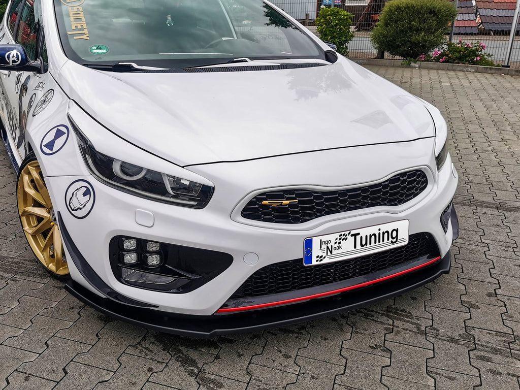 CUP Frontspoilerlippe V2 für Kia Ceed GT Pro Ceed GT ab Bj. 2013-2018 - Ingo Noak Tuning