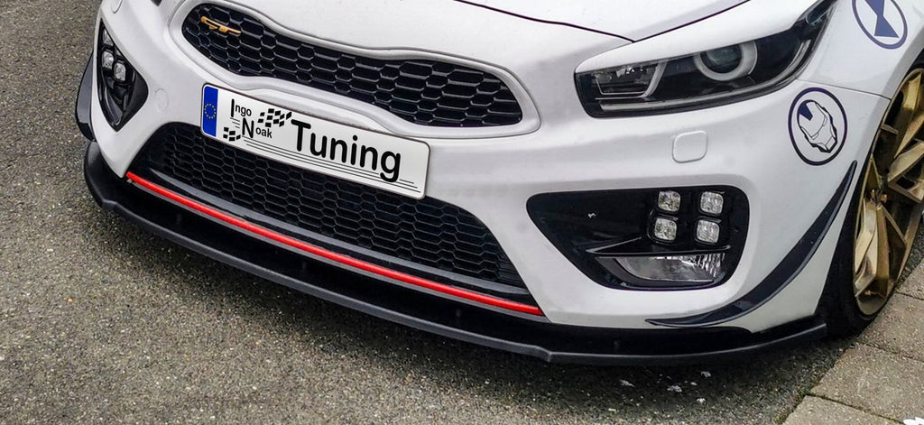 CUP Frontspoilerlippe V2 für Kia Ceed GT Pro Ceed GT ab Bj. 2013-2018 - Ingo Noak Tuning