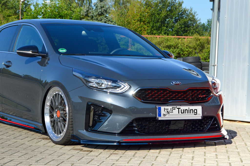 Vorderer Spoilerlippe für Kia Pro Ceed GT-Line, Ingo Noak Tuning, aus hochwertigem Material, perfekt für sportliches Design.