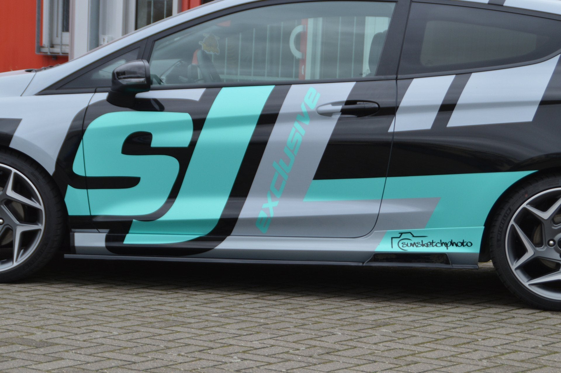 Seitenschweller im Cup5 Look für Mazda 3 BP