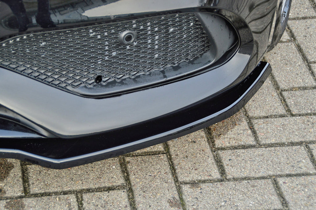 Frontspoilerlippe für Mercedes A W176 AMG-Line MOPF, Ingo Noak Tuning, sportliche Akzentuierung, hochwertige Fahrzeugverzierung