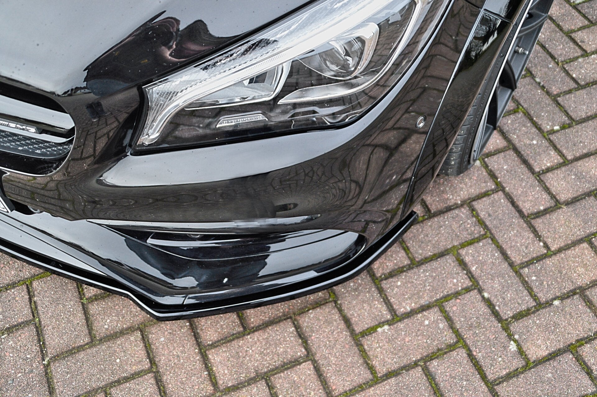 Cup Frontspoilerlippe für Mercedes A AMG, W176 MOPF