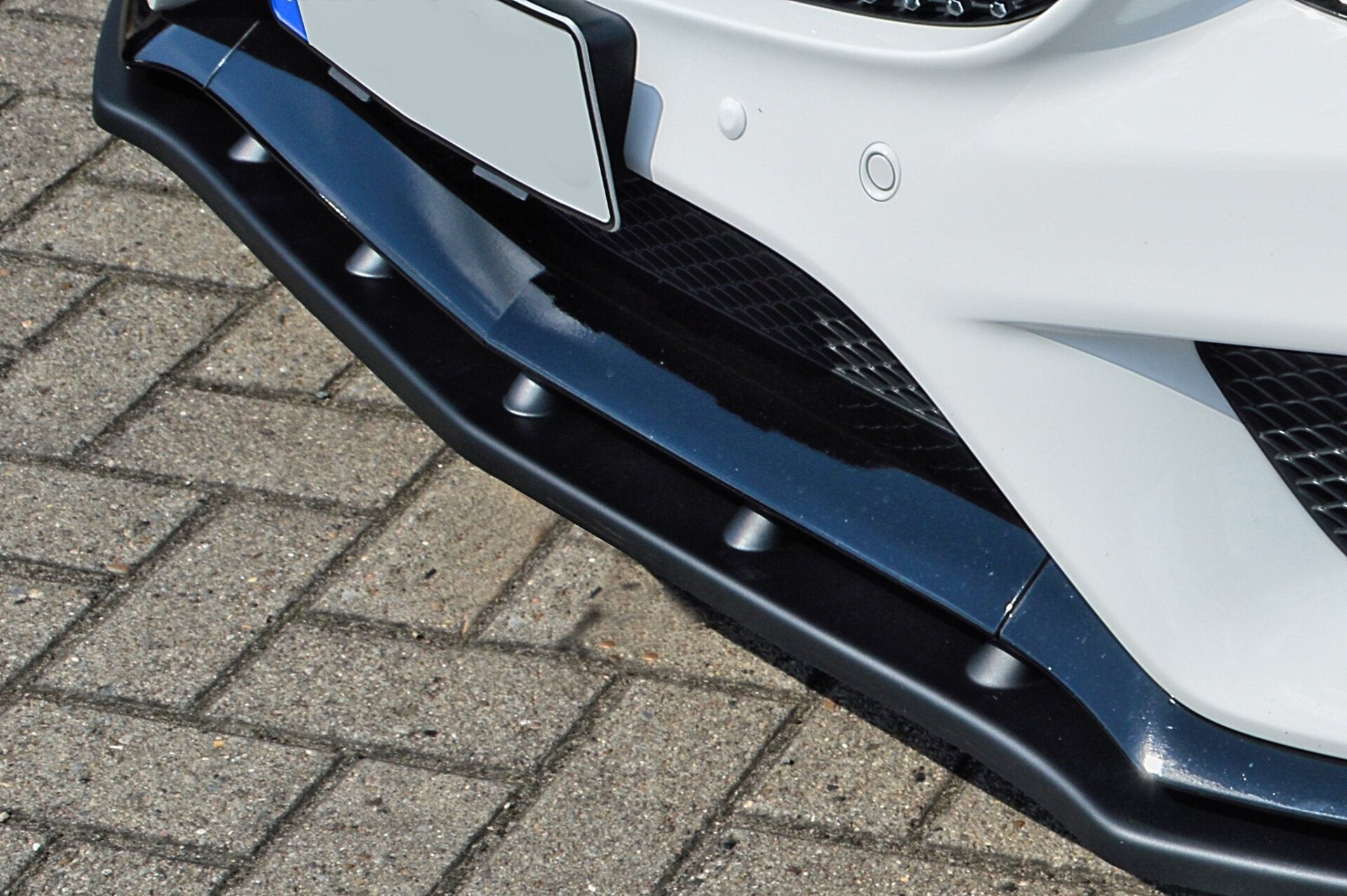 Cup Frontspoilerlippe für Mercedes C W205 43 AMG Limousine