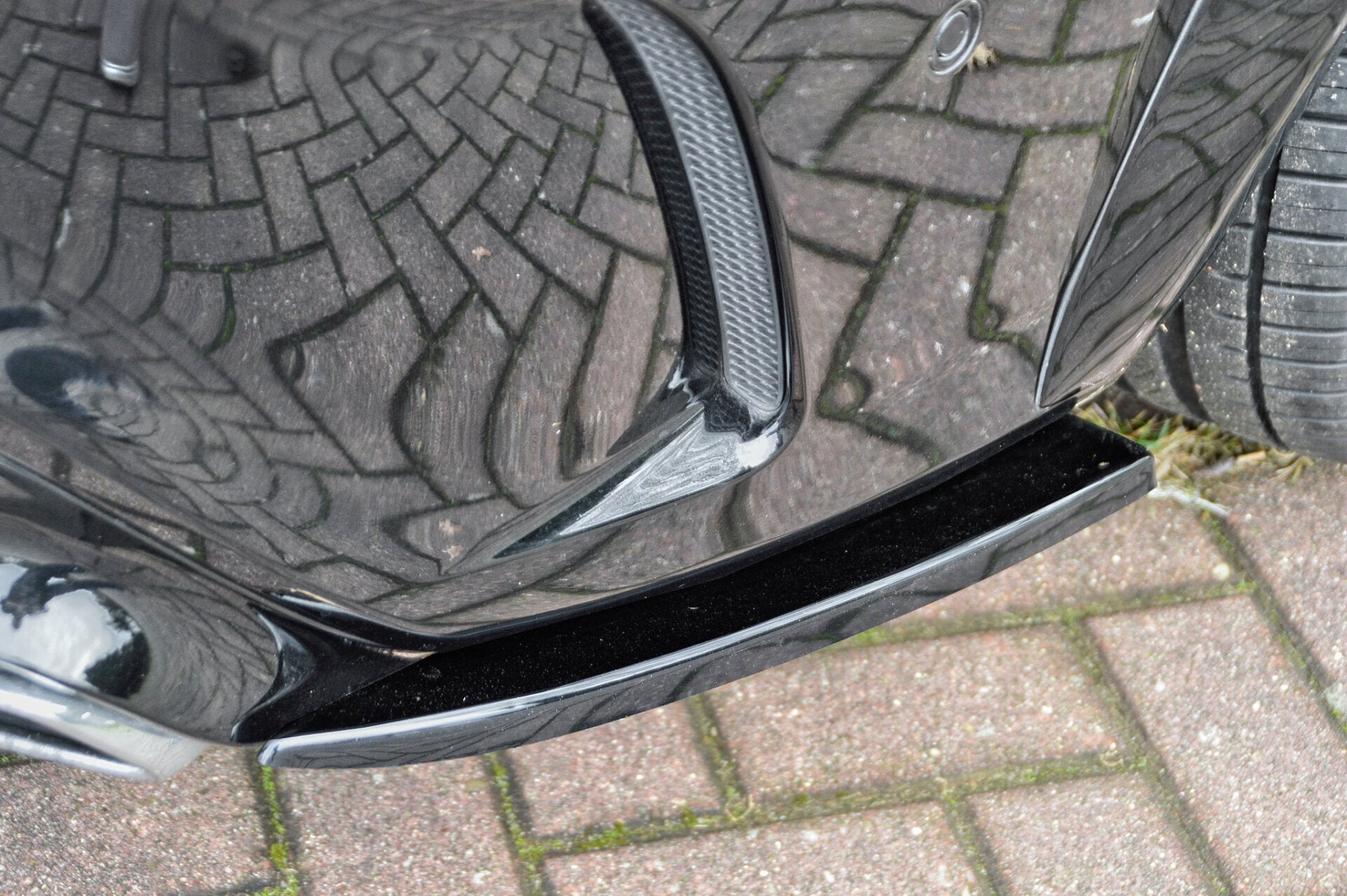 Heckansatz Seitenteile für Mercedes CLA , C117 / 245G Bj:2013-2015