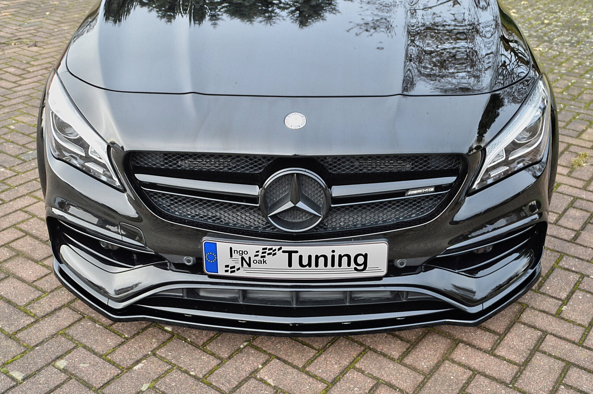 Cuplippe Spoilerlippe ABS Mercedes CLA 45 AMG C117 + Shootingbrake ABE