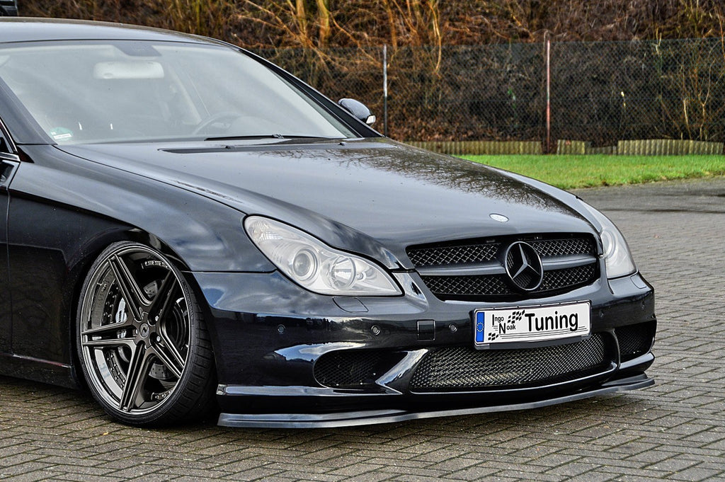 Frontspoilerlippe für Mercedes CLS 219 CLS55 AMG und CLS 63 AMG, Tuning-Teil von Ingo Noak für Modelle 2004-2010