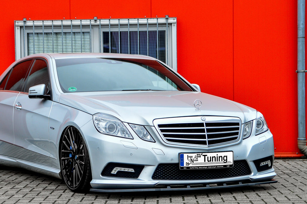 Frontspoilerlippe für Mercedes E-Klasse AMG W212 S212 V212 A207 C207, in Wagenfarbe, passend für Baujahre 2009-2013