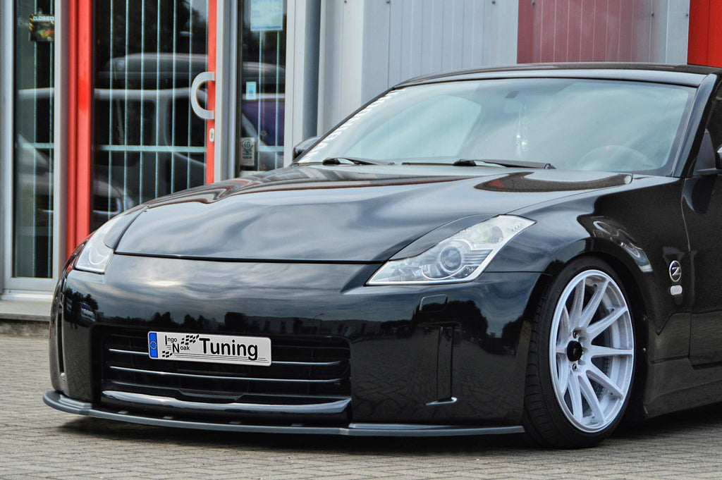 Frontspoilerlippe Cuplippe für Nissan 350Z, ABS, ab 2006, Ingo Noak Tuning, aerodynamisches Fahrzeug-Upgrade