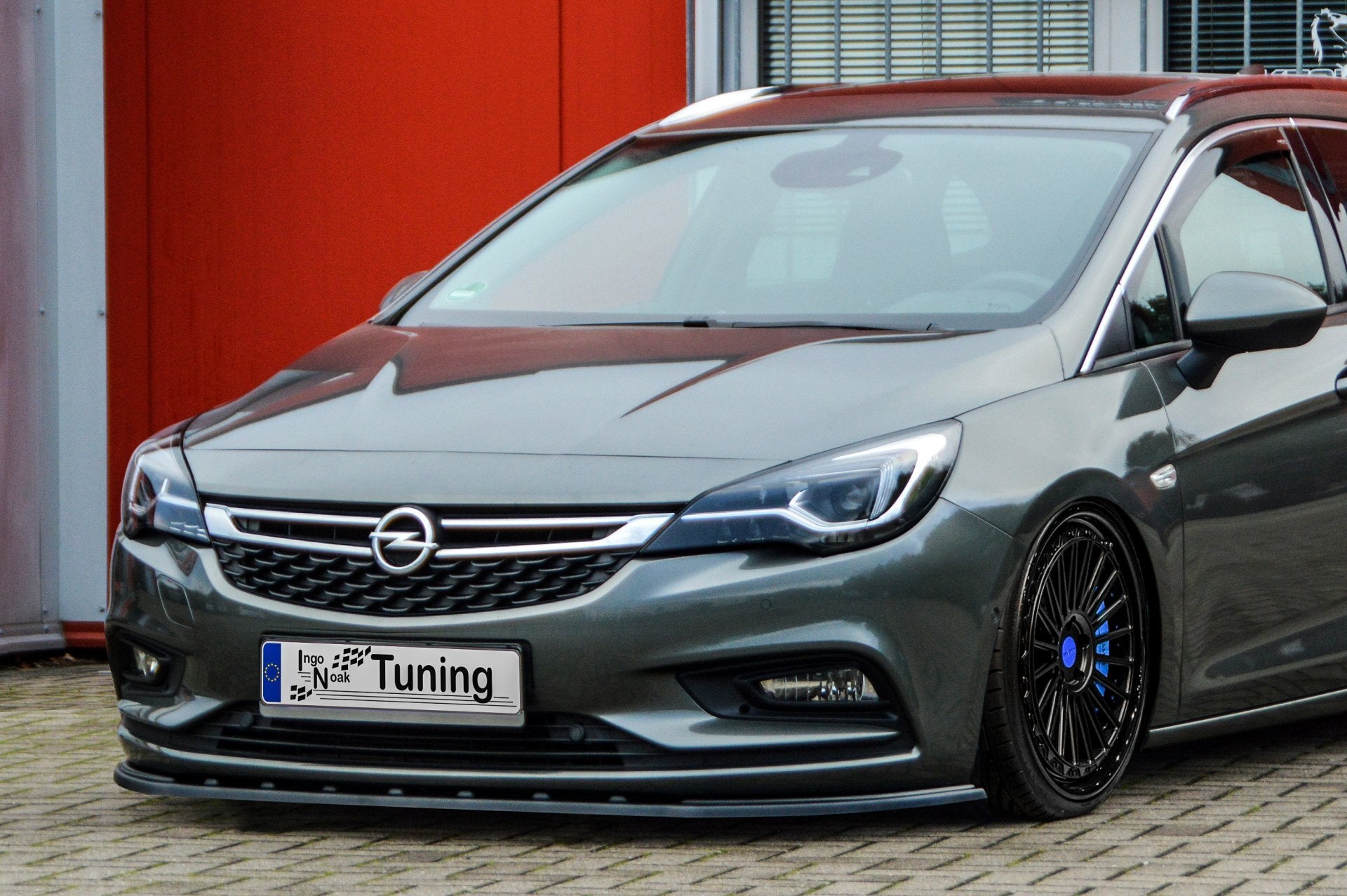 Cup Frontspoilerlippe für Opel Astra K 5 türer + Sportstourer - Ingo Noak Tuning