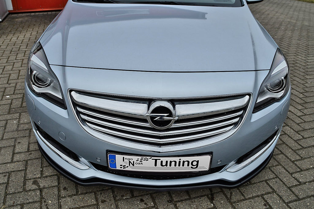 Frontspoilerlippe für Opel Insignia A OPC-Line, Ingo Noak Tuning, sportliches Autoteil, für facelift Modell, aus Kunststoff gefertigt