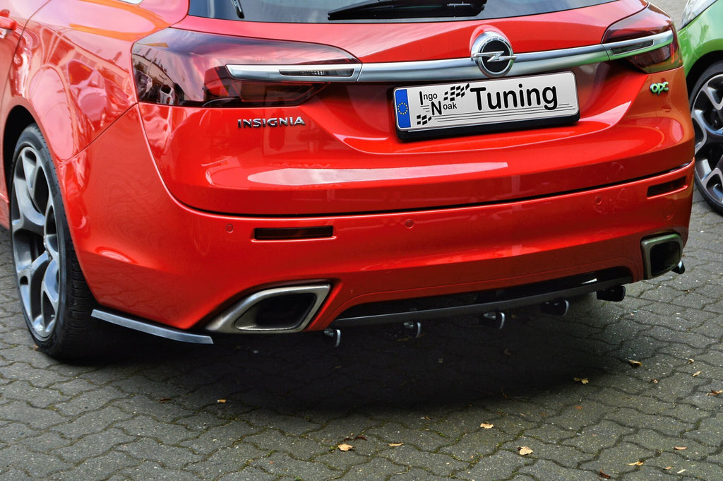 Gefräste Finnen für original OPC Heckstoßstange für Opel Insigia A OPC