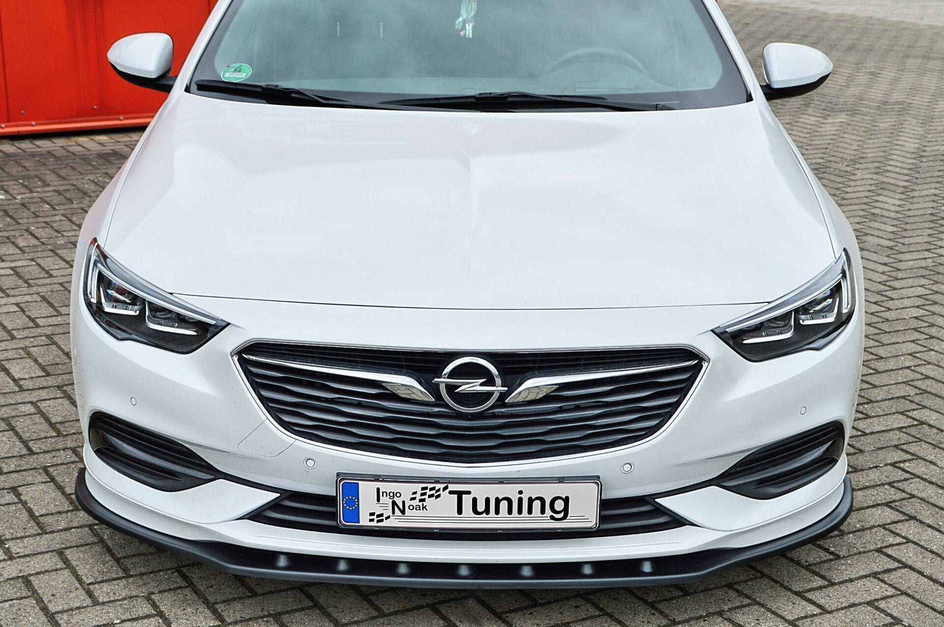 Cuplippe für Opel Insignia B OPC Line ab 2017, schwarz, aus hochwertigem Material, von Ingo Noak Tuning.
