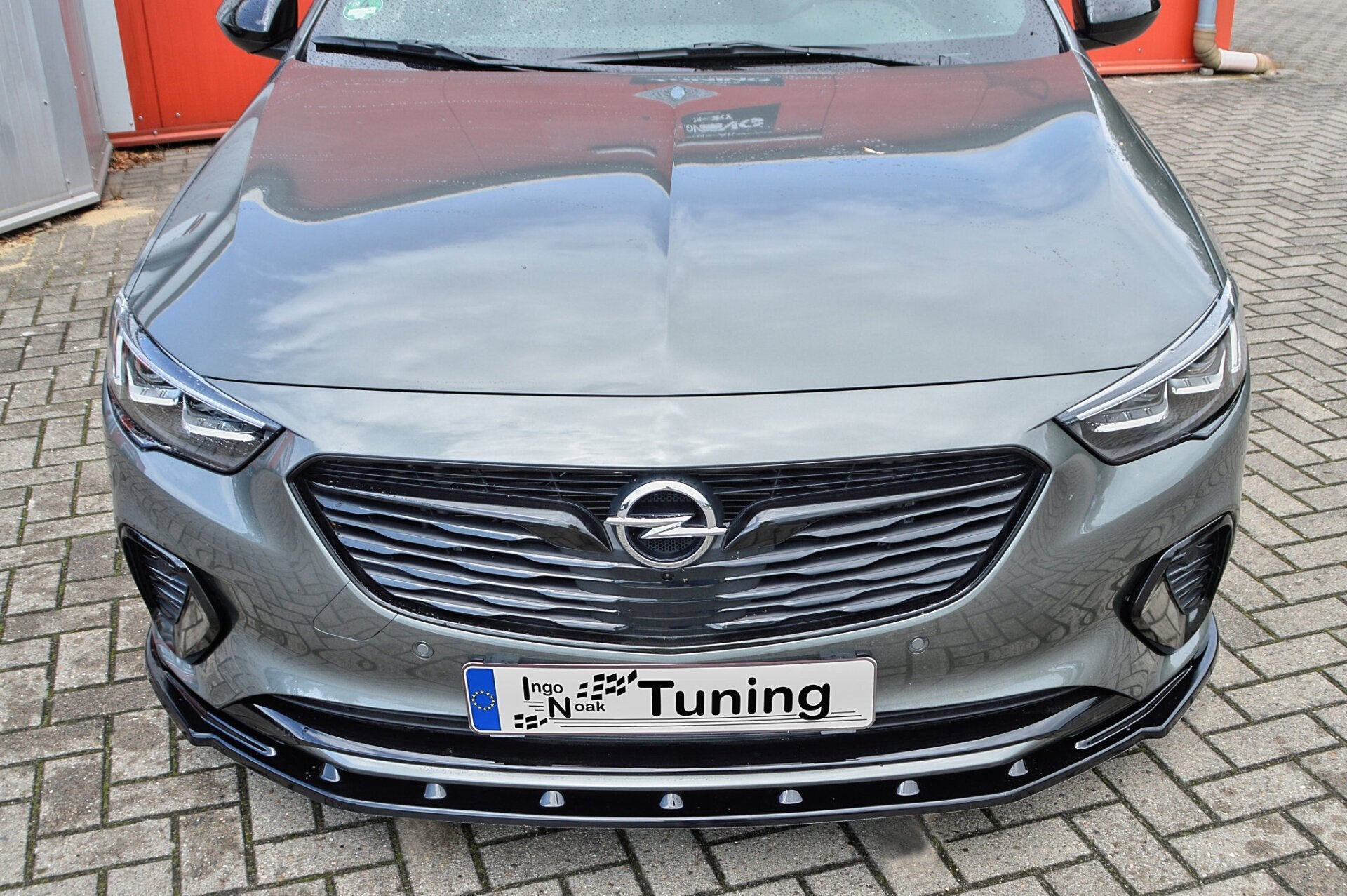 Cuplippe für Opel Insignia B GSI ab 2017, Ingo Noak Tuning, aus hochwertigem Material, sichtbare Befestigungslasche.