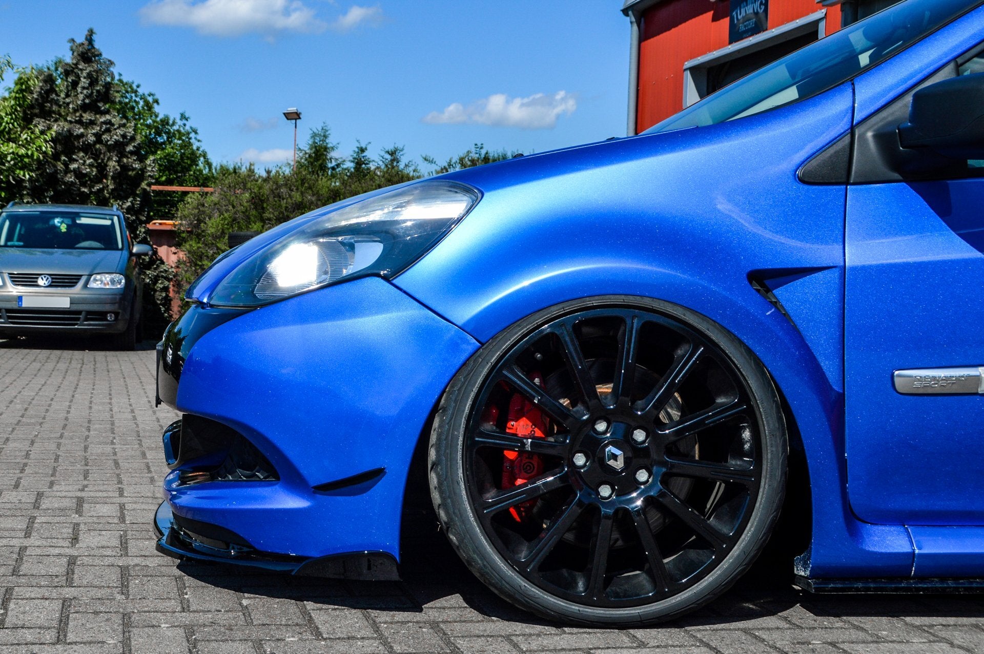 Cuplippe Spoilerschwert mit Wing ABS für Renault Clio 3 Phase2 RS - Ingo Noak Tuning
