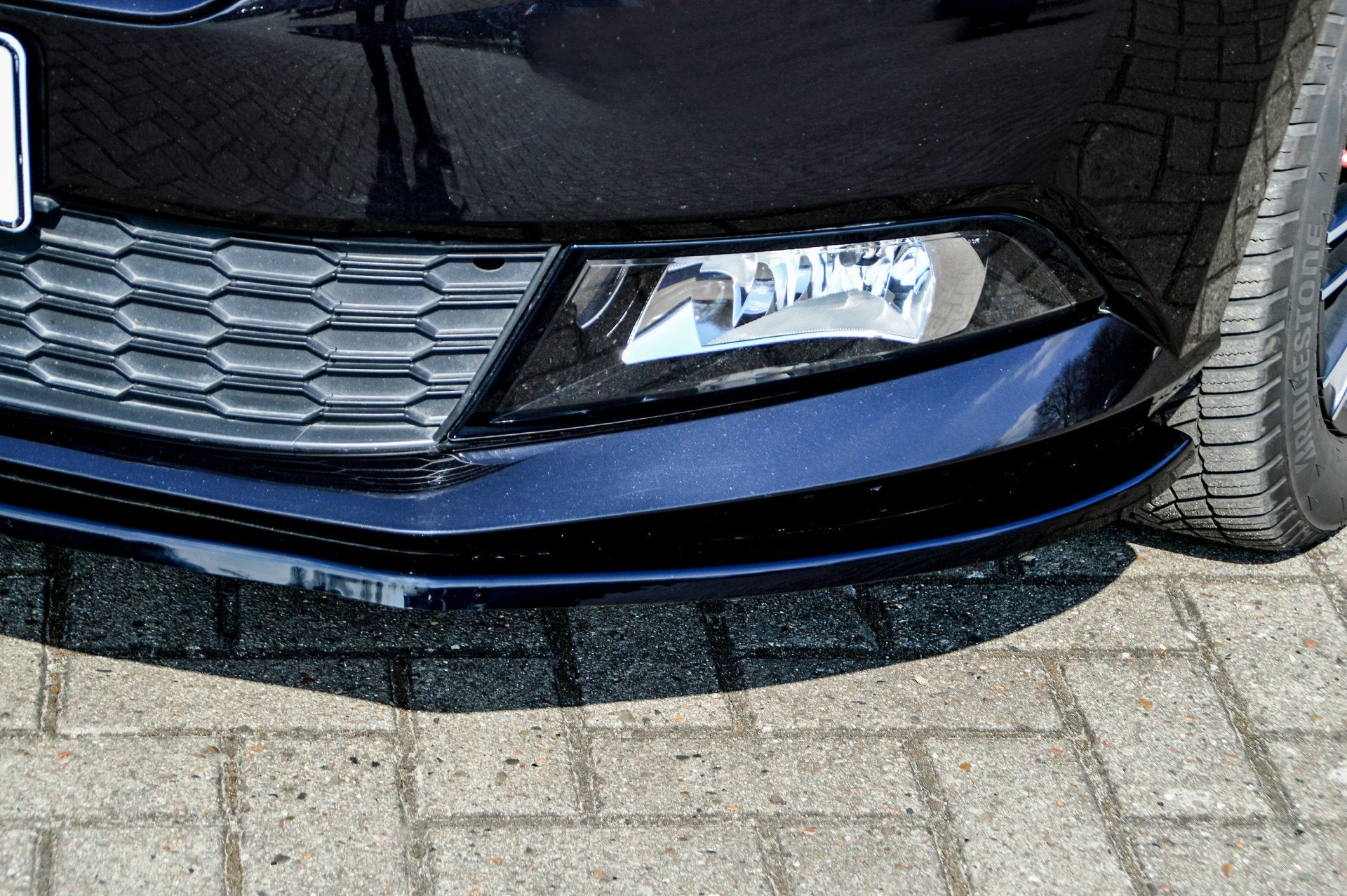 Cup Frontspoilerlippe für Skoda Fabia 3 NJ Facelift ab 2017-
