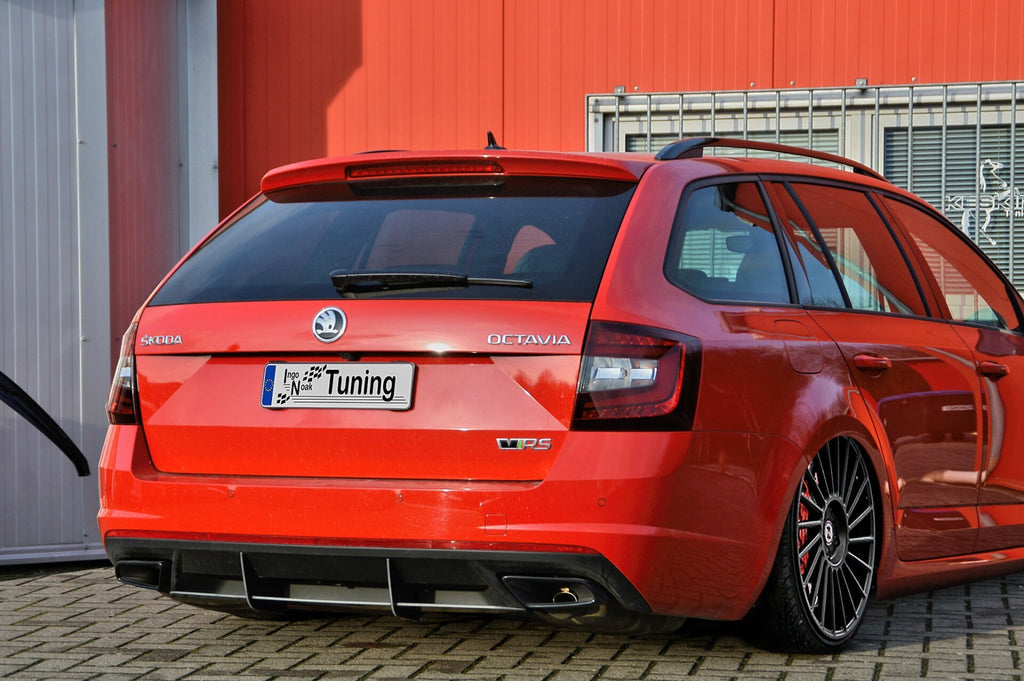 Heckansatz aus ABS für Skoda Octavia RS 5E ab Bj.2016-
