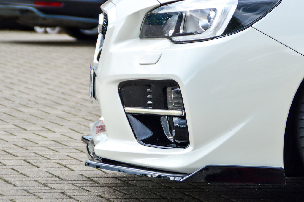 Cup Frontspoilerlippe mit Wing für Subaru Impreza WRX STI