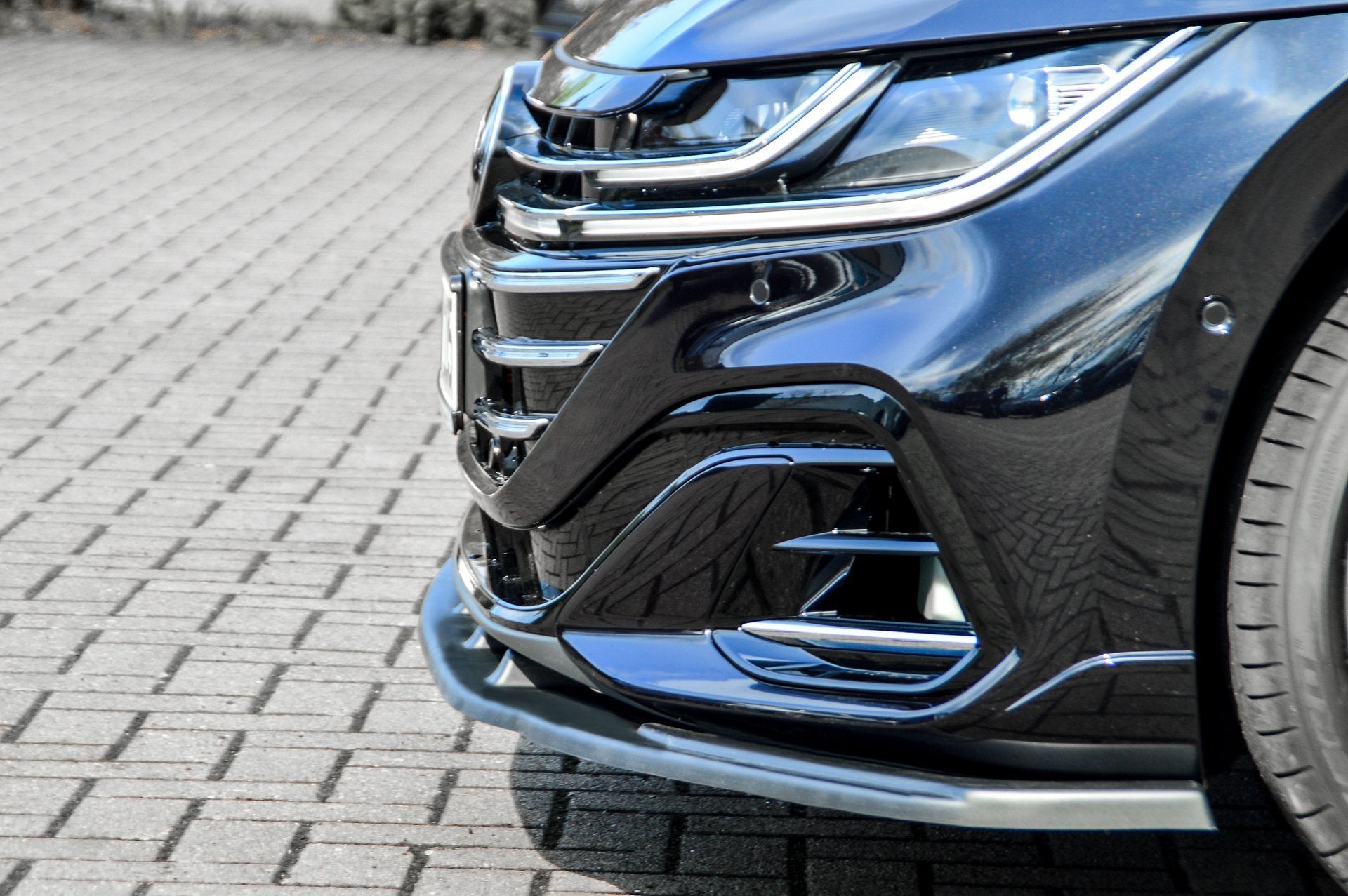 Cup Frontspoilerlippe für VW Arteon R-Line inkl-Shooting Break