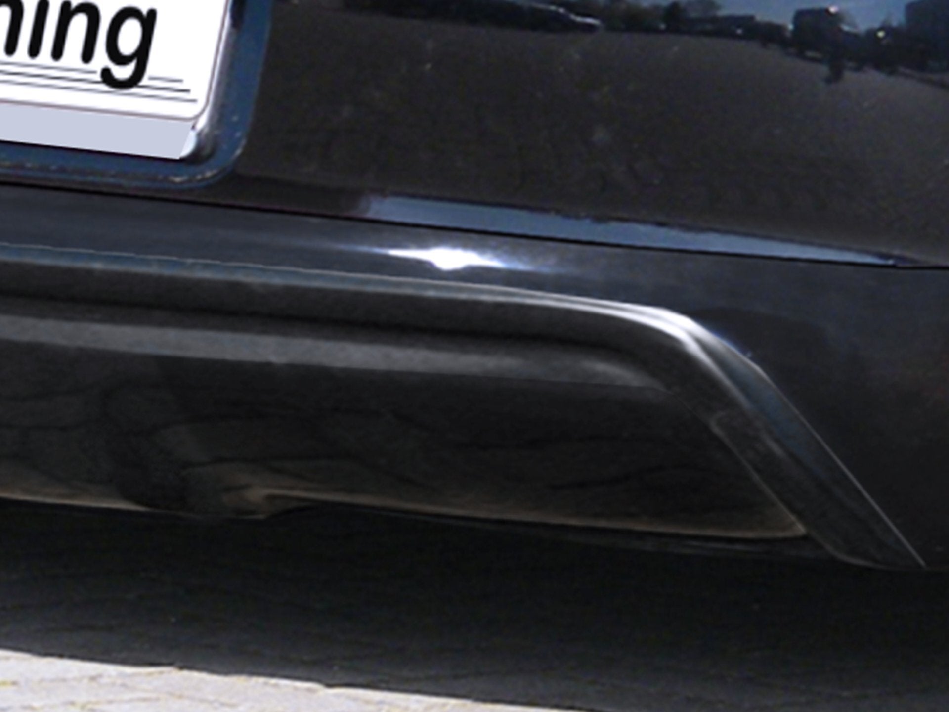Heckansatz Golf 6 Limousine im R-Look für VW Golf 6 1K