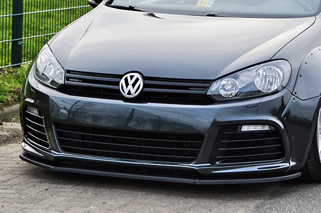 Frontspoilerlippe für VW Golf 6R 1K, Ingo Noak Tuning, aus hochwertigem Material, für sportliches Design am Fahrzeug.