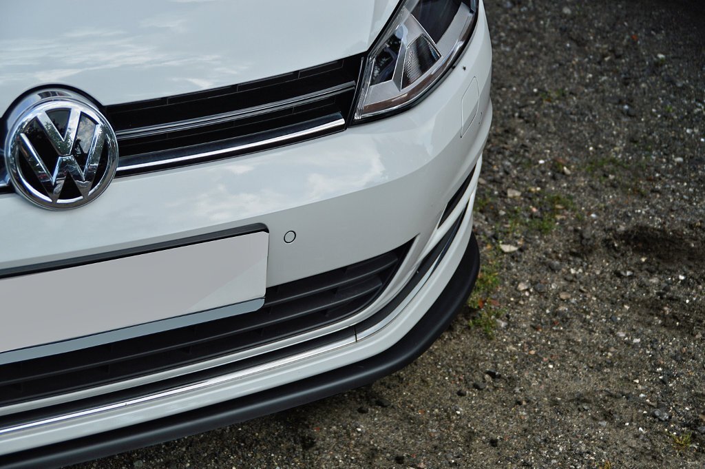 Frontspoilerlippe für VW Golf 7 AU von Ingo Noak Tuning, sportliches Design, aus Kunststoff, passend für Frontstoßstange.