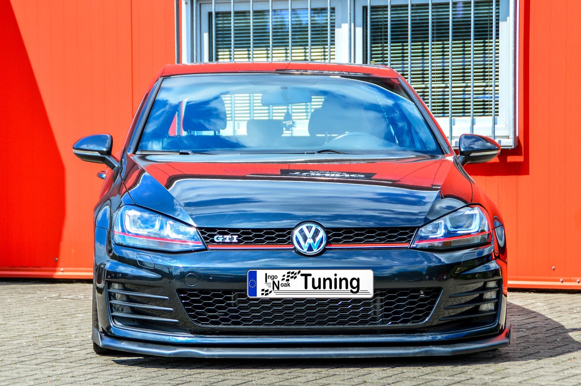 Cup Frontspoilerlippe V2 mit Wing für VW Golf 7 GTI GTD - Ingo Noak Tuning