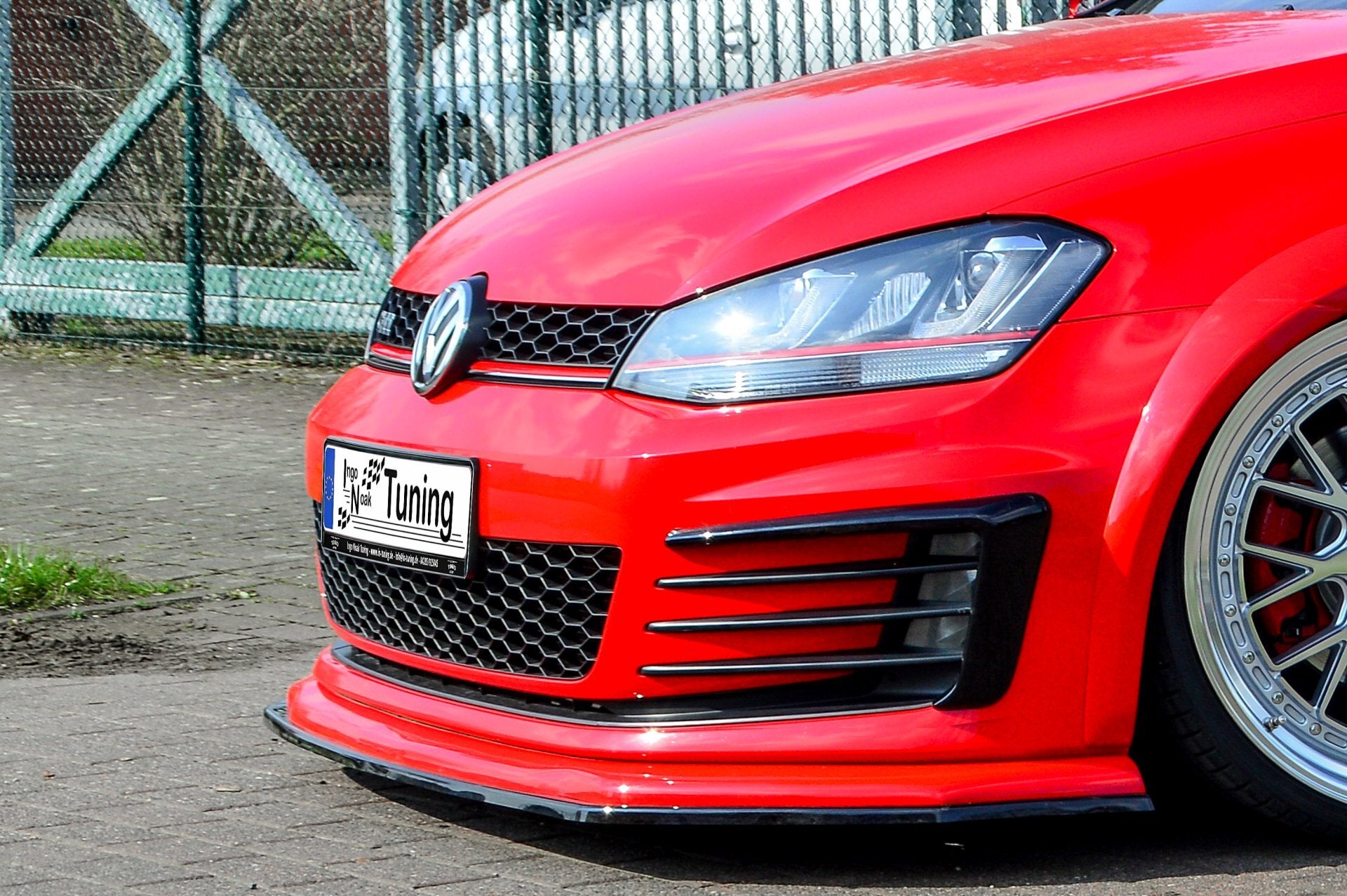 Cup Frontspoilerlippe für VW Golf 7 GTI + GTD
