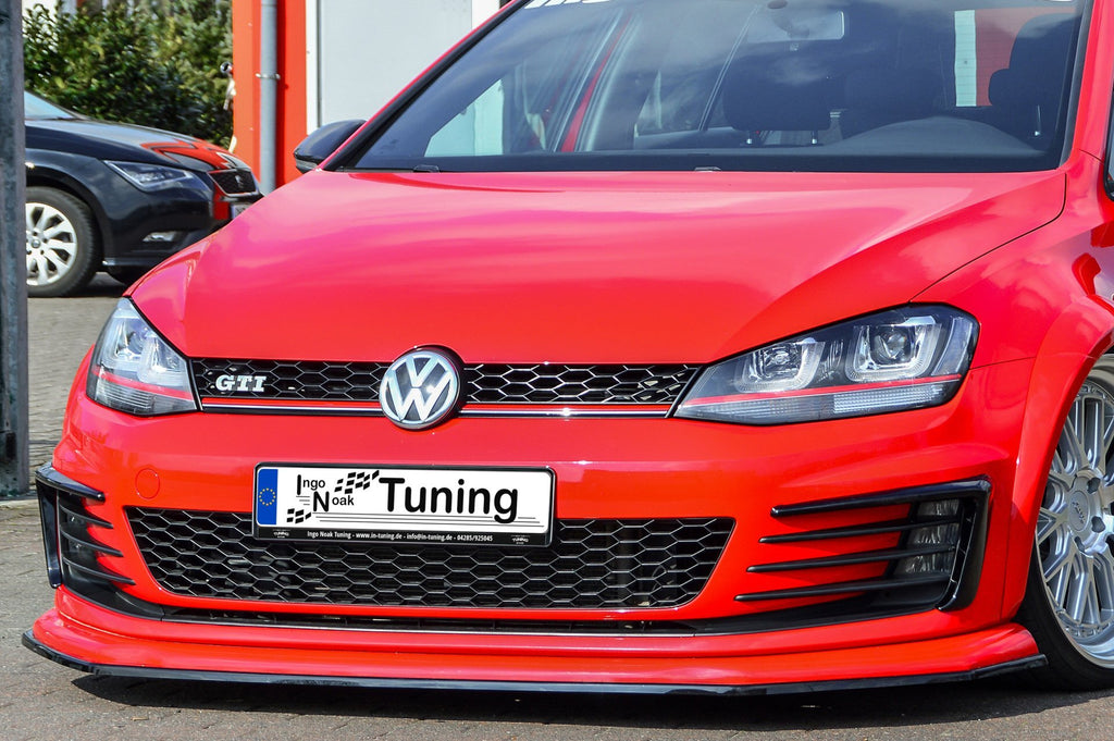 Cup Frontspoilerlippe für VW Golf 7 GTI + GTD