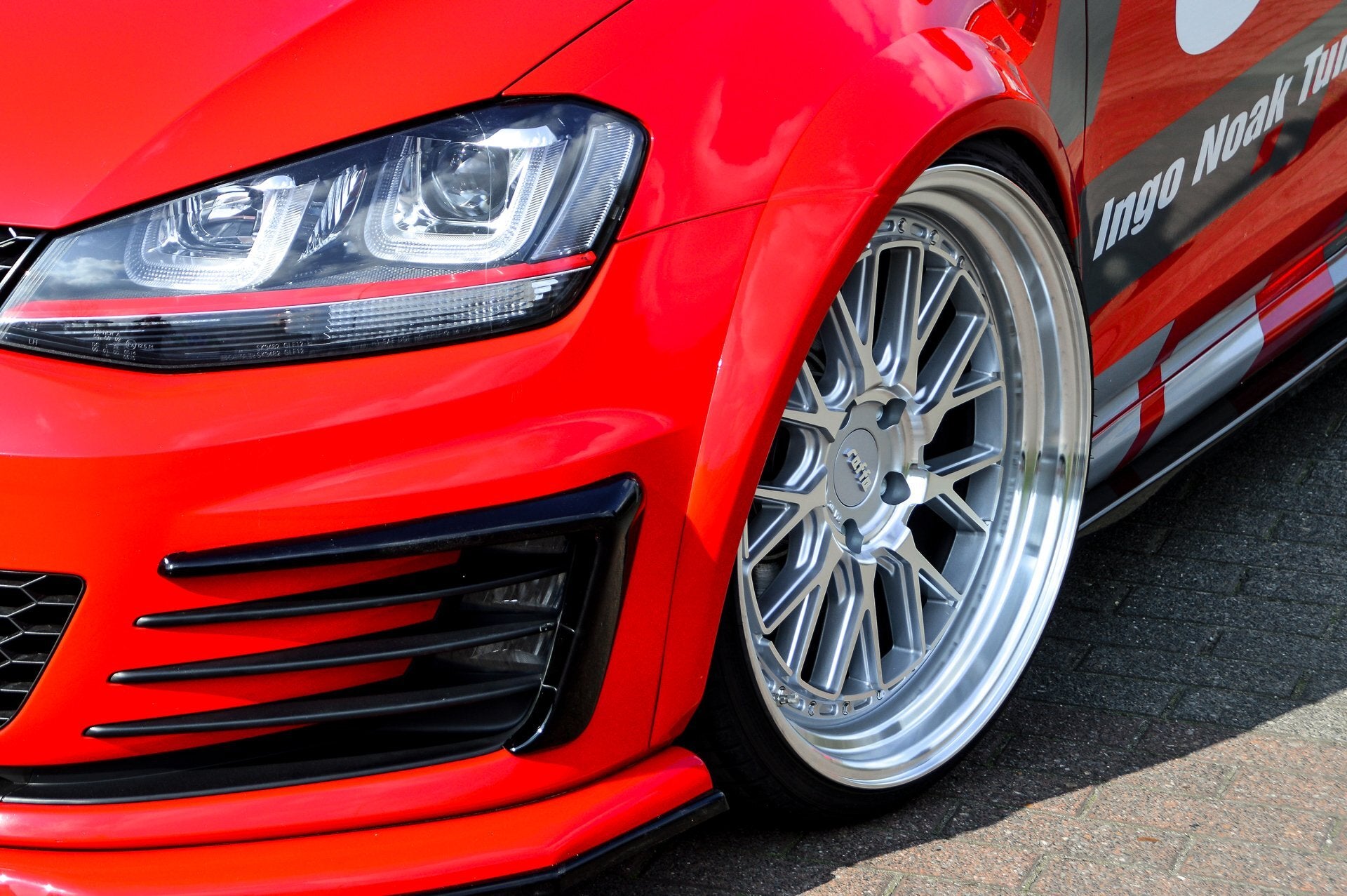 Widebody Kotflügel Verbreiterungssatz aus ABS für VW Golf 7 GTI